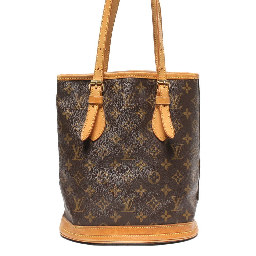 Louis Vuitton Bucket Monogram Shoulder Bag